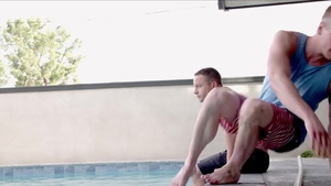 NextDoorBuddies - Caucasian tongue kissing