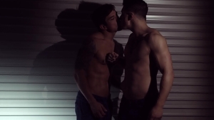 NextDoorRaw - Muscled pierced gay bareback rimming in HD