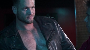 Falcon Studios: Muscled enjoying big balls stud in a bar