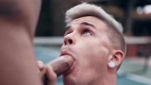 IconMale: Pierced latin coach nailed by big dick daddy