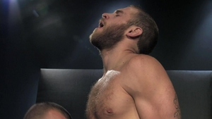 RagingStallion: Damien Crosse as well as tattooed Shawn Wolfe fucked anal