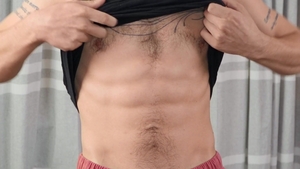 SeanCody - Solo inked & piercing twink Willy masturbation