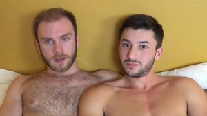 Next Door Studios - Hairy gay feels like hard slamming HD
