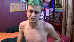 HomeMadeTwinks.com - American Jason feels like rough sex