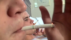 Boys-Smoking.com: Jock Cain fetish smoking
