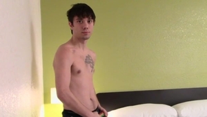 StraightNakedThugs.com - Chad Turner beside Chad in the bed