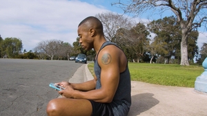 Next Door Buddies: Caucasian throat fuck at the beach in HD