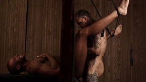 MEN.com: Inked Trent King rough spanking butt sex