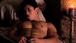 CumFu.com: Muscle asian craving hard nailining