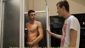 Euro Hunk - Twink Matt Rush smashed by Tyler Fox