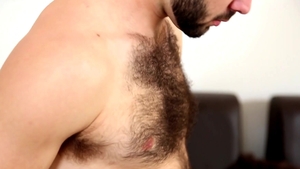Next Door Buddies: Hairy caucasian brunette digs nailing