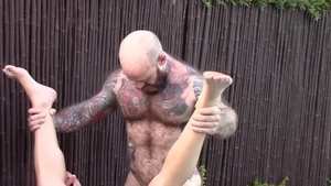 RawDads.com: Jack goes wild on cock in a bar