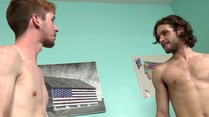 Cock Virgins - Athletic brunette helps with hard nailining