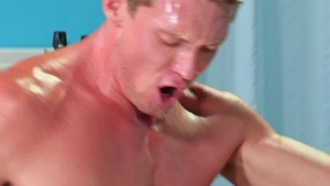 HotHouse: Pierce Paris pounded by bodybuilder Derek Bolt on the table