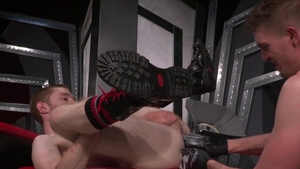 Club Inferno Dungeon - Inked rushes loud sex