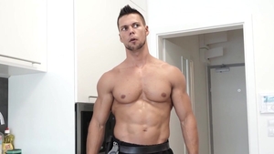 Maskurbate - Angelo Godshack is really athletic pornstar