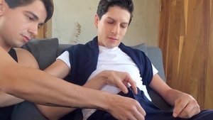 LatinLeche: Accompanied by wonderful latino hunk