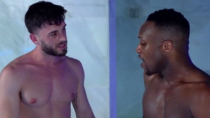 FalconStudios: Latino bodybuilder enjoys bareback hardcore sex