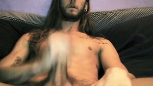 AlternaDudes - Solo hairy Eli Escher jerks off