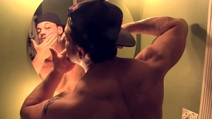 AmericanMuscleHunks - Real fucking alongside tattooed Joey