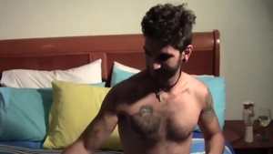 AmateursDoIt: Tattooed Matias straight guy ramming hard porn