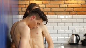 BoyFun - European Isaac Esteban and Jake Olsen cumshot indoor