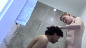 AmateursDoIt - Jaden amongst Jay Knight in the shower