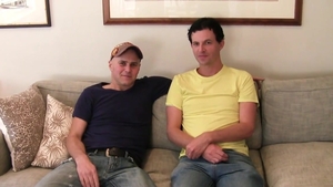 AmateursDoIt - Neil in company with Joel pumping in the bed