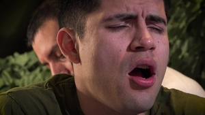 MilitaryDick: Beefy Daddy Banging Young Sub