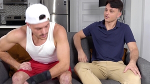 Jerk Buddies: Tutor's Wild Side with a Creampie