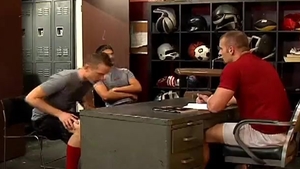 Falcon Studios: Cal and Sean's Mettle as Varsity Sluts