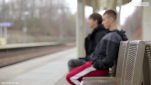 Riding the Rails of Passion with Two Men in Love