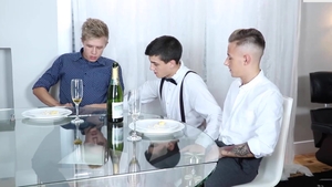 Butler's Boner on a Platter