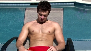 Next Door Male: A Tantalizing Tease by the Pool