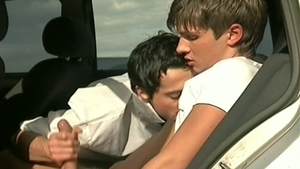 Sucking on a Car-Bonneted Beauty: Sebastian's Treat