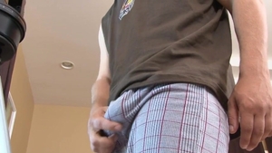 Next Door Male: Rod's Big Load on a Neighbour's Chest