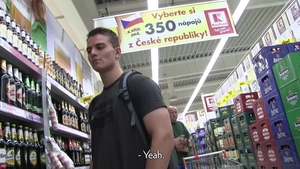 Czech Hunter: A Reluctant BJ in the Mall Restroom