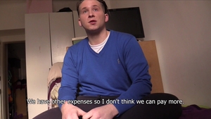 Debt Dandy: Begging for Bucks or Blowjob?