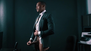 menatplay: Dildo Delights For The Man in Suit