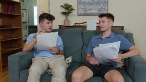 Next Door Twink: Undercover Desires Blossom in Audition Prep