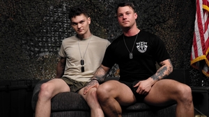 Active Duty: Smooth and Tattooed Twink Love
