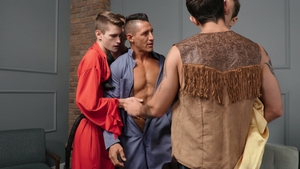 Next Door Originals: Captive Twink Orgy with the Mastermind