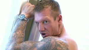Next Door Male: Tattooed Bo's Ecstatic Solo Indulgence