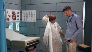 Patient Rides His Doctor on Table