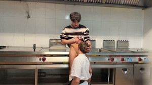 Chef Jack stretches twinks tight little hole