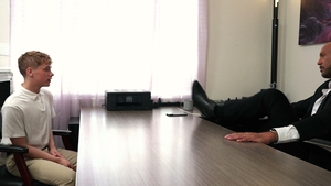 Big Dick Rocky Stretches His New Assistant Wide